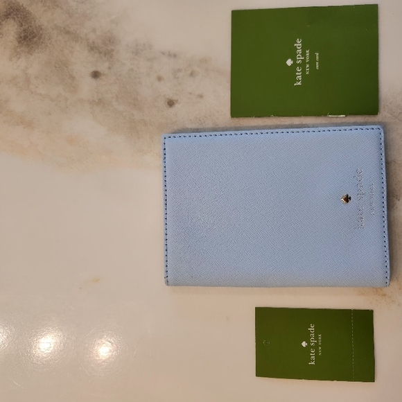 New! Kate Spade New York Light Blue Wallet - Picture 5 of 10